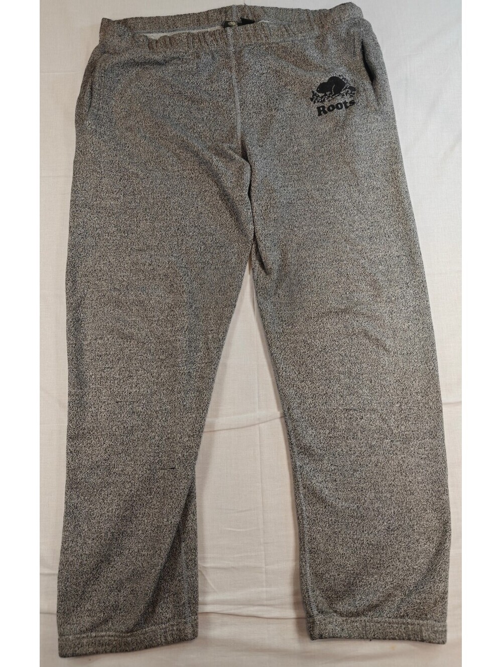Roots Canada Salt & Pepper Sweatpants Men's M Straight Leg